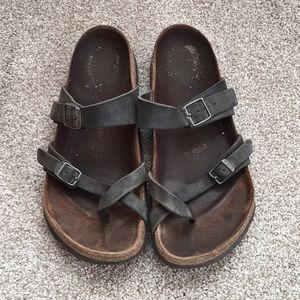 Black Birkenstocks